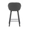 Armen Living Crimson 26" Faux Leather and Wood Bar and Counter Height Stool LCCRBAGR26 - alternate 6